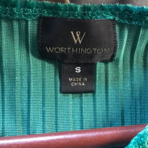 Green suede top - Picture 3 of 7